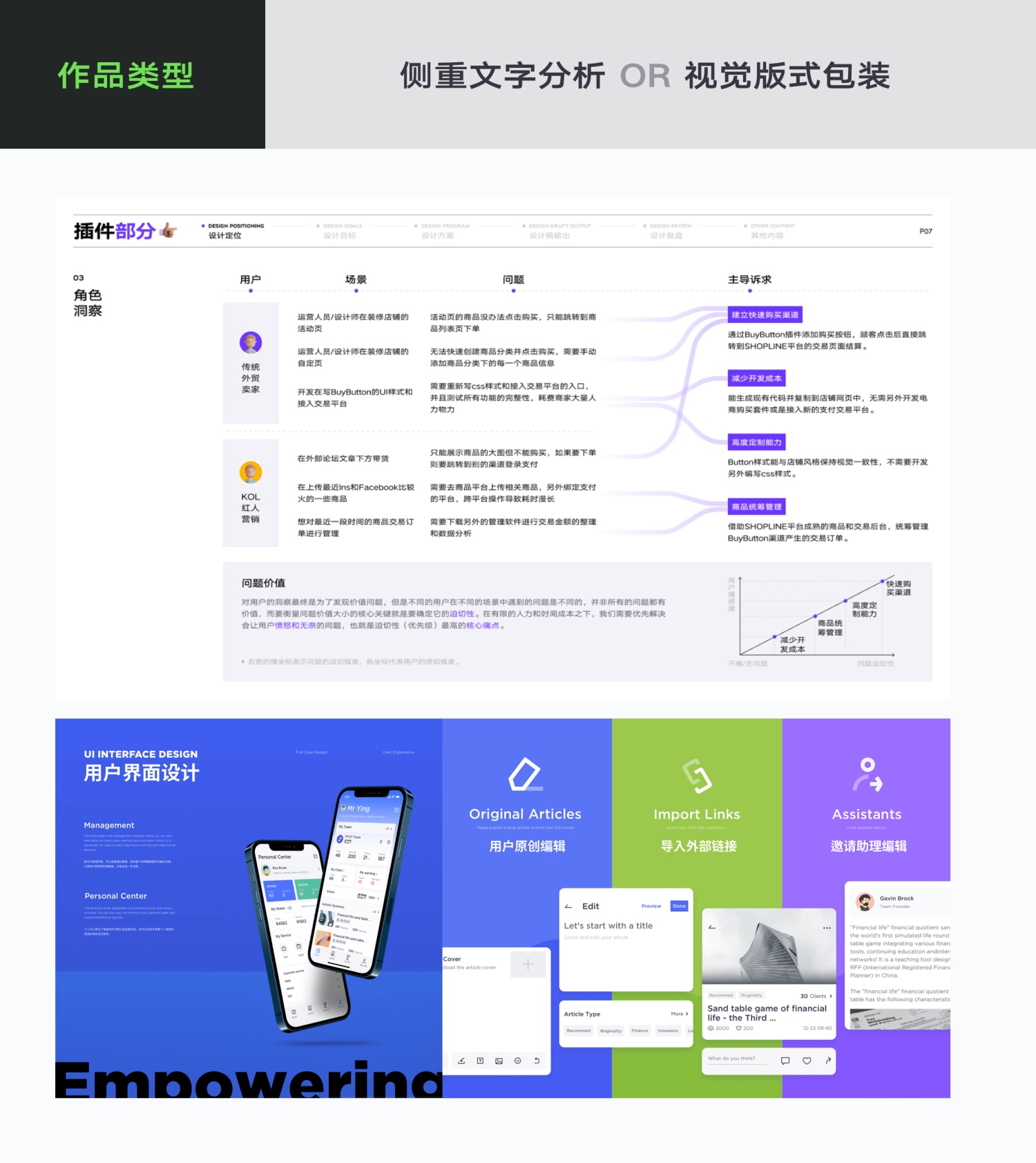 UI/UX設計作品集中的推理分析該怎么寫？高手實操案例分析！
