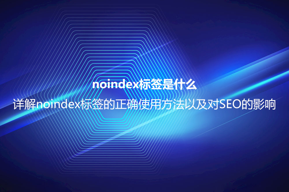 noindex標簽是什么？詳解noindex標簽的正確使用方法以及對SEO的影響