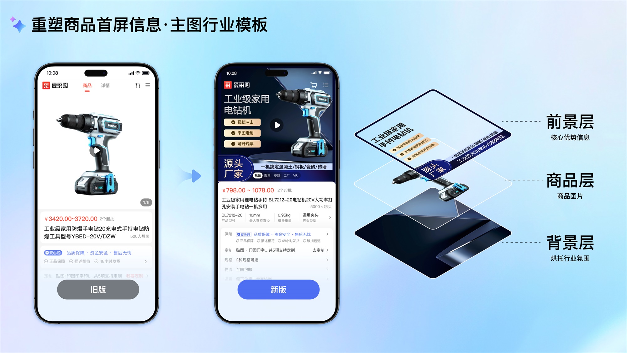 大廠AI實戰(zhàn)案例！百度愛采購商品詳情頁設計復盤
