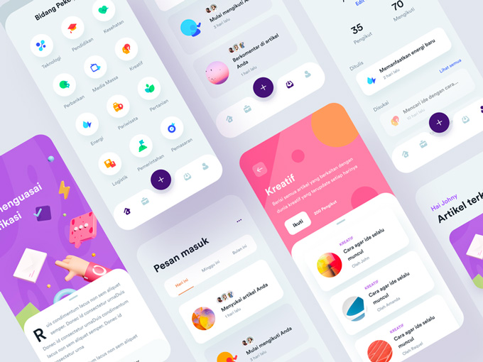 dribbble中國(guó)官網(wǎng)2020年5月總結(jié)出9個(gè)設(shè)計(jì)趨勢(shì)
